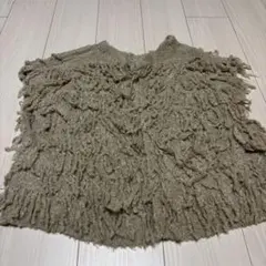 Room306 Contemporary フリンジニット　ベスト　ジレ