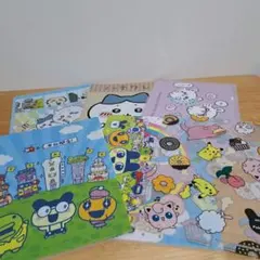ちいかわ・たまごっち・ポケモン（ミスド）／クリアファイル 【6枚セット】女児向け