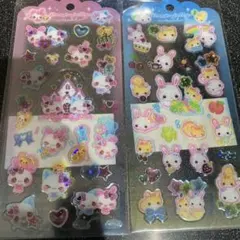 【正規品レア】ドロップジェリーシール フワフワらびちゃん まじかるみゅーちゃん