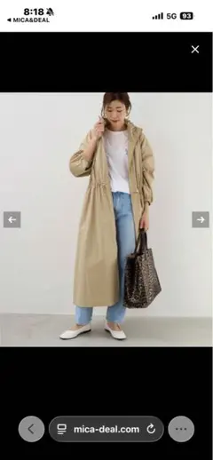 2026年最新】MICA & DEAL レディース トレンチコート・スプリング