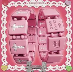 bazo1199 ブレスレット ピンク クロス 正規品 - メルカリ