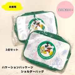 미사용 ディズニー バケーションパッケージ ショルダーバッグ ミニバッグ