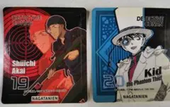 [未使用] 名探偵コナン ステッカー 2枚 怪盗キッド 赤井秀一 景品