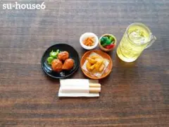 ミニチュアフード居酒屋風１人呑み25