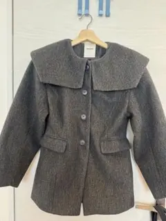 ブラウン ピーコート