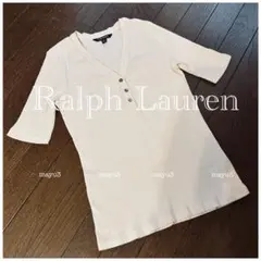 Ralph Lauren ヘンリーネック　カットソーリブTのサムネイル