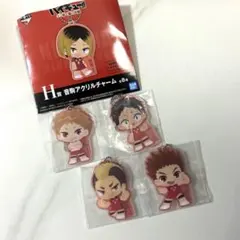 ハイキュー‼︎ 一番くじ 音駒 H賞アクリルチャーム