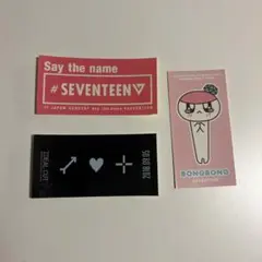 SEVENTEEN ステッカーセット 3枚