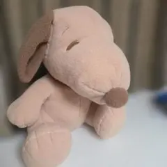 スヌーピー スーパーラージ　ぬいぐるみ　もこふわ　ブラウンのサムネイル