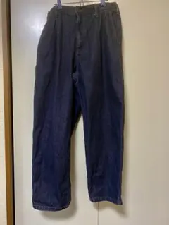 美品GUキャロットデニムパンツs グレーのサムネイル