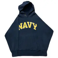 90s Vintage チャンピオン NAVY リバースウィーブ フーディ