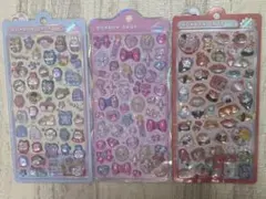 BONBON DROP キャラクターシール 3シートセット