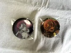 鬼滅の刃　劇場版　無限城編　猗窩座　缶バッジ　ランダムグリッター　キービジュアル