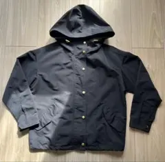 GU マウンテンパーカー フード付き ネイビー XS