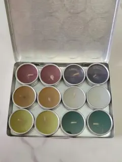 アロマキャンドル 12色セット