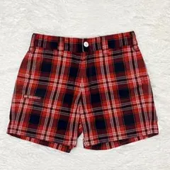 BEAMS GOLF×Dickies チェック柄ショートパンツ【D1-65】のサムネイル