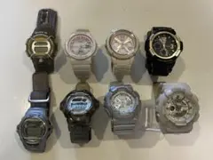 ジャンク CASIO G-SHOCK 腕時計 まとめ売り 8本セット - メルカリ
