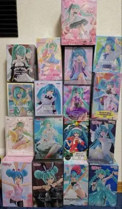 初音ミクフィギュア　まとめ売り17体セット