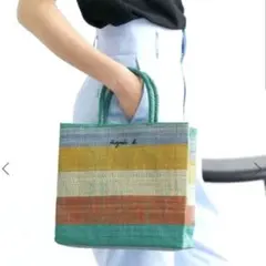 2026年最新】agnes b. トートバッグ ラフィアの人気アイテム - メルカリ