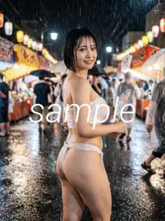 美女 グラビア AI画像 白水着 260904_45