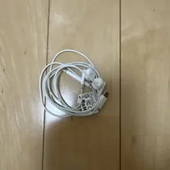 ホワイト USB-C 有線イヤホン
