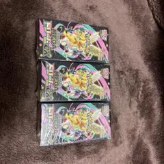 ポケモンカード MEGA ドリームexシュリンク付き3BOX