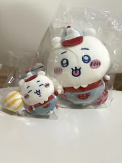 ちいかわ　ワクワクゆうえんち　ぷちミニマスコット ぬいぐるみ　2点セット