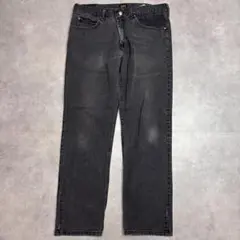 Lee リー W36 ブラックデニム ボトム パンツ 古着 黒 19682