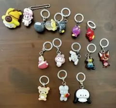 目印チャームまとめ売り　サンリオ、リラックマ、ズートピアなど　おまけ付き