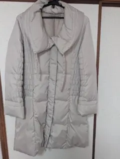 オフホワイト ロングコート