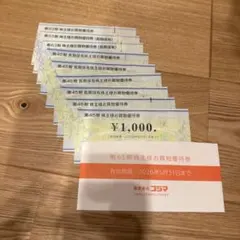 ビックカメラ　コジマ　株主優待9000円分