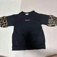 BABYDOLL トレーナー　ワンピース 80