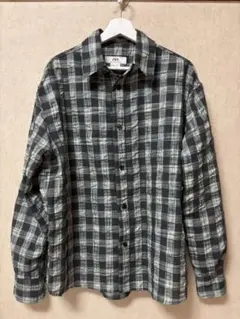 【ZARA】MAN SEOUL EDITION シャツ (M/グリーンチェック)のサムネイル