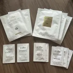 d'Alba シートマスク 5枚 UVエッセンス　7包　セット