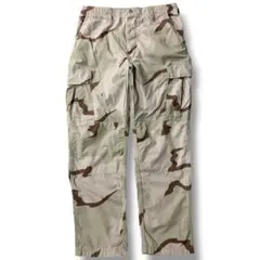 00s US ARMY 米軍実物 3c デザートカモ BDUカーゴパンツ M-Rのサムネイル