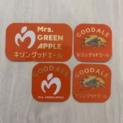 Mrs.GREEN APPLE×キリングッドエール オリジナルステッカー