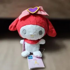 マイメロディ◆My Melody◆ おめかしお出かけぬいぐるみ(約H18cm)