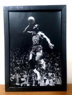 マイケル・ジョーダン NIKE WING 希少 ビンテージ ポスター NIKE ヴィンテージ Michael Jordan 額入りポスター ※近畿圏内
