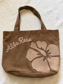 ❇︎激レア❇︎Alba Rosa アルバローザ　花柄刺繍トートバッグ　平成　ギャルのサムネイル