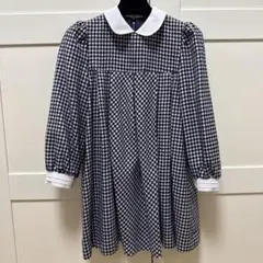 【美品】GIVENCHY ジバンシー ギンガムチェックワンピース 上品