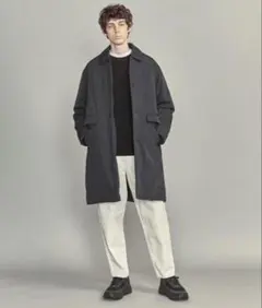 B&Y UNITED ARROWS パデット バルカラーコート ダウンコート