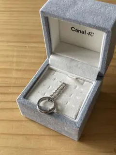 Canal 4C リング型ペンダントネックレス