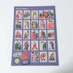 TravisJapan カレンダー 2025→2026 特典ステッカー