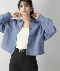 【美品】Dickies ワークブルゾン Mサイズ ショート丈