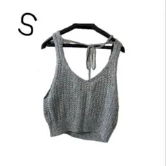 gu メッシュバックリボンビスチェ Q