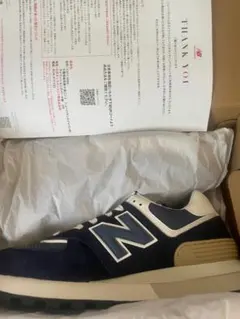 New Balance U574LGGB ネイビー 26.5cm