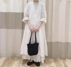 FRANCESCA AMAM LABEL ギャザースカート コットン - メルカリ