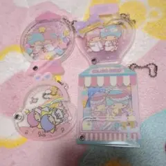 サンリオ　リトルツインスターズ　キキララ　シークレットカスタムアクリルチャーム