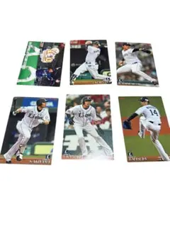 2019年プロ野球チップスカード 西武ライオンズノーマルカード