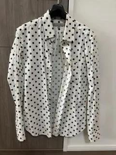 ユナイテッドアローズ　A DAY IN THE LIFE ドット柄長袖シャツ S